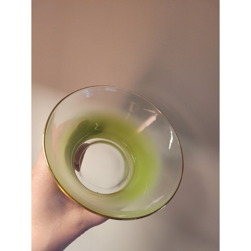 Vintage Blendo Salad Serving Bowls - Lime Green - Picture 2 of 6